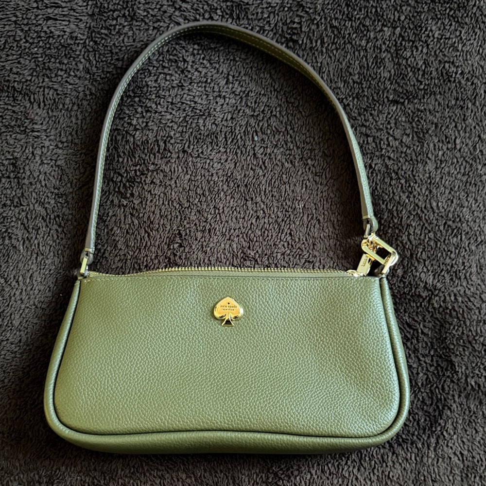 Kate Spade Olive Green Shoulder Bag